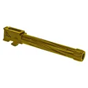 RIVAL ARMS Precision Gold PVD Threaded Drop-In Barrel for Glock 17 Gen 5 (RA20G104E) - Rival Arms