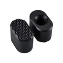 PHASE 5 WEAPON SYSTEMS Phase 5 Dimpled Button Black Anodize Magazine Release (PMR-BLK-Dimpled) - Phase 5 Weapon Systems