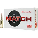 HORNADY Match 6mm ARC 108gr Extremely Low Drag-Match 20rd Box Ammo (81608) - Hornady