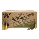 WINCHESTER AMMO M855 5.56mm 62Gr FMJ Green Tip 500rd/Box Rifle Ammo (WM855500) - Winchester Ammo