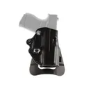 GALCO Speed Master 2.0 Right Hand Black Paddle/Belt Holster For S&W M&P Shield 3in 9/40 & 2.0 9/40 (SM2-652B) - Galco