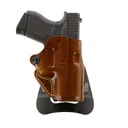 GALCO Speed Master 2.0 Right Hand Tan Paddle/Belt Holster For Glock 43 (SM2-800) - Galco