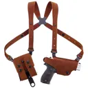 GALCO Classic Lite 2.0 Right Hand Natural Tan Shoulder System For S&W M&P Shield 3" (CL2-652) - Galco