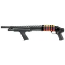 Advanced Technology Gen II Side Saddle, 9 Shell Customizable, Fits Mossberg 500/590, Fits with Modifications Remington 870, Winchester SXP and Maverick 88, Black Finish A.5.10.2551 - Advanced Technology International