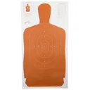 Action Target B-27S Standard Target, Full Size Orange Silhouette, 24"x45", 100 Per Box B-27SORANGE-100 - Action Target