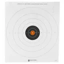 Action Target B-8, 25-Yard Timed And Rapid Fire Target, Black With Orange Center X-Ring, 21"x24", 100 Per Box B-8(P)OC-100 - Action Target