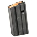 Ammunition Storage Components Magazine, 223 Rem, Fits AR-15, 20 Round Body, 10 Round Capacity, Stainless, Black, Black Follower 223-20RD-SS - Ammunition Storage Components