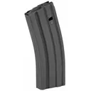 Ammunition Storage Components Magazine, 223 Rem, Fits AR-15, 30Rd, Stainless, Black, Black Follower 223-30RD-SS - Asc