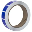 Action Target PAST/TXBL, Target Pasters, 7/8" Square Bullet Hole Repair Paster, Dark Blue, 1000 Per Roll PAST/TXBL - Action Target