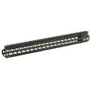 Bravo Company 17" ALPHA Keymod Rail, Fits AR Rifles, Aluminum Alloy, Includes BCM KeyMod Sling Mount and a BCM KeyMod Nylon Rail, Black BCM-KMR-A17-556-BLK - Bravo Company