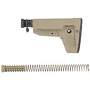 Bravo Company BCMGUNFIGHTER Mod 1 Stock Kit, Storage, SOPMOD (Widebody), Receiver Extension, Quick Detach End Plate, Lock Nut, Action Spring, Carbine Buffer, Flat Dark Earth BCM-GFSK-MOD1-SPMD-FDE - Bravo Company Manufacturing