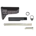 Bravo Company BCMGUNFIGHTER Mod 0 Stock Kit, SOPMOD (Widebody), Receiver Extension, Quick Detach End Plate, Lock Nut Action Spring, Carbine Buffer, Black BCM-GFSK-MOD0-SPMD-BLK - Bravo Company Manufacturing