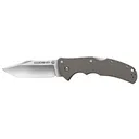 Cold Steel Code 4, Folding Knife, Clip Point, S35VN Steel, Plain Edge, 3.5" Blade CS-58PC - Cold Steel