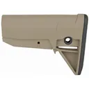 Bravo Company BCMGUNFIGHTER Mod 0 Adjustable Stock, Fits Mil Spec Buffer Tube, Flat Dark Earth BCM-GFS-MOD-0-FDE - Bravo Company