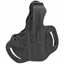 DeSantis Gunhide 085, Thumb Break Mini Slide, Belt Holster, Fits Glock 43/43X/48, Right Hand, Black Leather 085BA8BZ0 - Desantis Gunhide