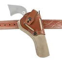 DESANTIS Wild Hog Natural Ambi Belt Holster For Ruger Wrangler (189NJ9QZ0) - Desantis Gunhide