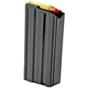DURAMAG Magazine, 450 Bushmaster, 5 Rounds, Fits AR Rifles, Stainless Steel, Black Anti-Tilt .450 AGF Follower, Black 5X45041175CPD - DuraMag