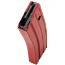 DURAMAG Magazine, 223 Remington/5.56NATO, 30 Rounds, Fits AR Rifles, Black Anti-Tilt AGF Follower, Aluminum, Red 3023004175CPD - DuraMag