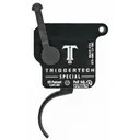 TriggerTech Trigger, 1.0-3.5LB Pull Weight, Fits Remington 700, Special Curved Clean Trigger, Right Hand, Adjustable, Black Finish, Includes Installation Tools, Instruction Book, & TriggerTech Patch R70-SBB-13-TNC - Triggertech