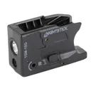 Nightstick TSM-15G, Subcompact Tactical Weapon-Mounted Light w/Green Laser, Fits S&W Shield 9/40, 150 Lumens, 2,700 Candela, Black, .75 Hours of Runtime, IP-X4 Water-Resistant, Rechargeable Battery TSM-15G - Nightstick