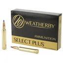 Weatherby Select Plus Ammunition, 300 Weatherby Magnum, 180 Grain, Barnes Tipped Triple Shock X, 20 Round Box, California Certified Nonlead Ammunition B300180TTSX - Weatherby