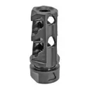 Fortis Manufacturing, Inc. Muzzle Brake, Fits 300 Blackout through 7.62X39, Threaded 5/8X24, Black Color, Nitride Finish, Includes Crush Washer, Compatible with Fortis Control Shield 300BLK-MB - Fortis Manufacturing