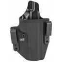 L.A.G. Tactical, Inc. Defender Series, OWB/IWB Holster, Fits 1911 5" N/R, Kydex, Right Hand, Black Finish 6016 - L.A.G. Tactical