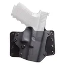 BlackPoint Tactical Leather Wing OWB Holster, Fits Glock 17/22/31, Right Hand, Black 100080 - Blackpoint Tactical