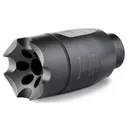 Ultradyne USA ATHENA Linear Compensator, 5.56MM/223REM, Fits AR-15s with 1/2X28 Threads, Black, 3.8 oz., 416 Stainless Steel, Includes Shrouded Timing Nut UD10660 - Ultradyne Usa