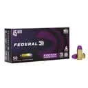 FEDERAL Syntech Training Match .45 Auto 230Gr TSJ 50rd Box Ammo (AE45SJ2) - Federal Ammo