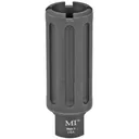 Midwest Industries Blast Can, Blast Diverter, 9MM, 1/2-36 Thread, Aluminum, Black Anodized Finish, 3.375" Length, 1.2" Diameter, 3.2 oz MI-BC9 - Midwest Industries