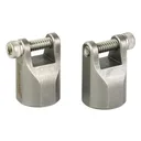 Samson Manufacturing Corp. Swivel Stud QD Adapter, Stainless, 2-Pack 04-06079-00 - Samson Manufacturing