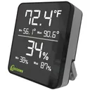 Lockdown Digital Wireless Hygrometer, Black 1116774 - Lockdown