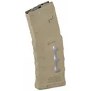 Mission First Tactical MFT Window EXD Polymer Magazine, 223 Remington/556NATO, .300 AAC Magazine, 30 Rounds, Fits AR Rifles, Polymer, Flat Dark Earth EXDPM556-W-SDE - Mission First Tactical