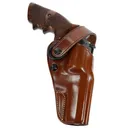 GALCO Dual Action Outdoorsman S&W L Frame 6in RH Strongside/Crossdraw Belt Holster (DAO106) - Galco