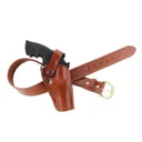 GALCO Dual Action Outdoorsman S&W X Frame 460 5in Right Hand Leather Belt Holster (DAO190) - Galco