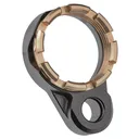 Fortis Manufacturing, Inc. Light Weight K1, Castle Nut and End Plate, Black and Flat Dark Earth, Anodized Finish LE-BLK-K1-FDE - Fortis Manufacturing