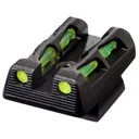 Hi-Viz Rear Sight for CZ pistols. Fits 75, 85 and P-01 models with fixed rear sights. Includes Green, Red and Black replaceable LitePipes. CZLW11 - HIVIZ
