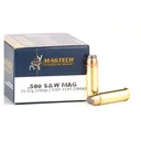 MAGTECH 500 S&W 400 Grain SJSP Flat Ammo, 20 Round Box (500A) - Magtech