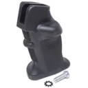 Luth-AR The Chubby Grip, Full Palm Swell Fills the Hand, Textured for Non-slip Grip, Left Side Thumb Rest, Black PG-01 - Luth-Ar