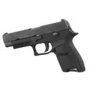 TALON Grips Inc Rubber, Grip, Adhesive Grip, Fits Sig Sauer P250/P320 Compact, Medium Module, Black 001R - Talon Grips Inc