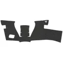 TALON Grips Inc Black Rubber Grip, Adhesive Grip, Fits Glock 42, Black 108R - Talon Grips Inc