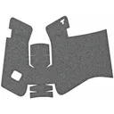 TALON Grips Inc Granulate, Grip, Adhesive Grip, Fits Glock 19X, 17 Gen 5 MOS/45 (Medium Backstrap) 17, 22, 24, 31, 34, 35, 37 Gen5 (Medium Backstrap), Black 380G - TALON Grips