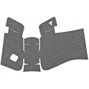 TALON Grips Inc Granulate, Grip, Adhesive Grip, Fits Glock Gen5 MOS (No Backstrap) 19, 23, 25, 32, 38 Gen5 (No Backstrap), Black 382G - TALON Grips