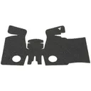 TALON Grips Inc Rubber, Grip, Black, Adhesive Grip, S&W SD9/SD40/SD9 VE/SD40 VE 708R - TALON Grips