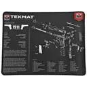 TekMat 1911 Ultra Premium Gun Cleaning Mat, 15"x20", Includes Small Microfiber TekTowel, Packed In Tube TEK-R20-1911 - Tekmat