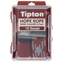 Tipton Nope Rope, Bore Cleaner, For 12 Gauge Barrels, Red/Black 1149256 - Tipton Gun