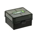 Frankford Arsenal Hinge-Top Ammo Box, 1005, 100 Rounds, Fits 17 Remington, .222 Remington and .223 Remington, Smoke Gray, Plastic 1083799 - Frankford Arsenal