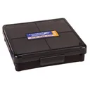 Frankford Arsenal Hinge-Top Ammo Box, 1008, 100 Rounds, Fits 10MM, 40S&W and 45ACP, Smoke Gray, Plastic 1083798 - Frankford Arsenal