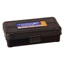 Frankford Arsenal Hinge-Top Ammo Box, 501, 50 Rounds, Fits 32ACP, 380 Auto and 9MM, Smoke Gray, Plastic 1083783 - Frankford Arsenal